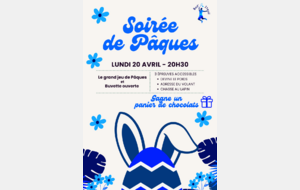 🐇Soirée de Pâques 🐇