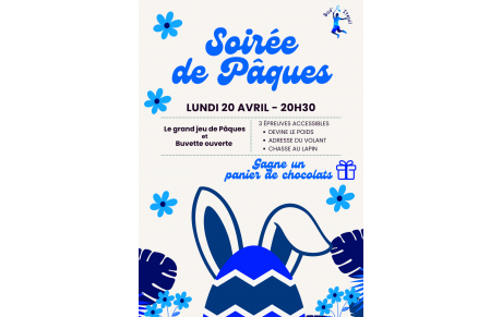 🐇Soirée de Pâques 🐇